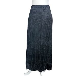 Soft Surroundings Sm Broomstick Maxi Skirt Whimsigoth Witchy Goth Evening